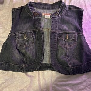 Vintage pairs blue vest
